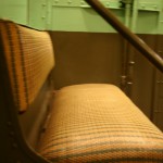 Funky patterned bench seats