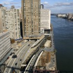 FDR Drive and buildings in Manhattan