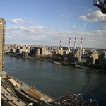 Roosevelt Island from descent into Manhattan