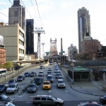 Looking over the Queensboro Bridge span