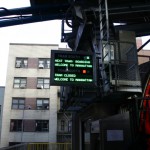 New tram signs