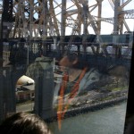 Queensboro Bridge support on Roosevelt Island