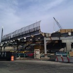 Bridge part over FDR Drive