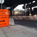 Detour for Willis Avenue Bridge pedestrian walkway