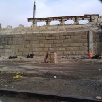 Support for old Willis Avenue Bridge