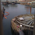 Swing mechanism for old Willis Avenue Bridge