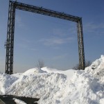 What is this thing? And snowbank